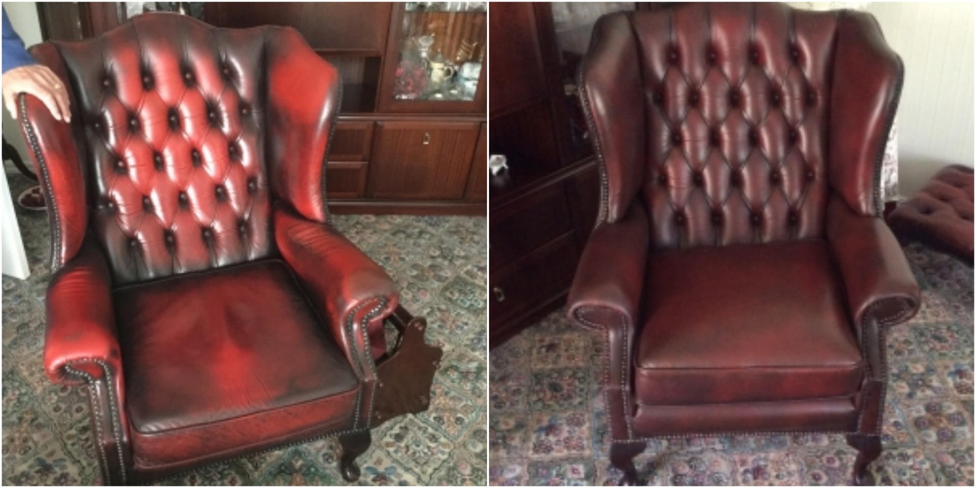 Antique Finish Kit - to restore antique and chesterfield leather