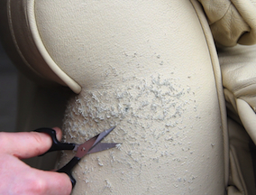Cat scratches on leather -  - The Leather  Dictionary